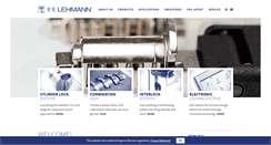 Desktop Screenshot of lehmann-international.com